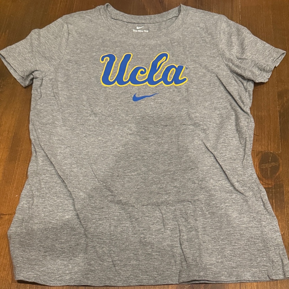 Nike Gray T-Shirt with UCLA Logo